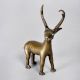 Handcrafted English Art Brass Deer Statue for Decoration