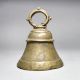 High-Quality Bell Metal Temple Bell with Loop from Central India