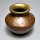 Handmade Brass Copper Holy Ganga Jamuna Water Pot for Rituals