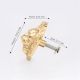 Golden Brass Lion Face Drawer Knob