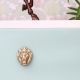 Golden Brass Lion Face Drawer Knob