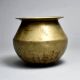 Sturdy Handmade Brass Holy Water Pot from Himachal for Decor