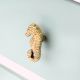 Golden Brass Seahorse Cabinet Knob