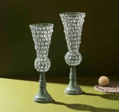 Crystal Bloom Stand (Soft Sage Green)