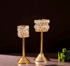 Luxe Prism Stands (Opulent Gold)