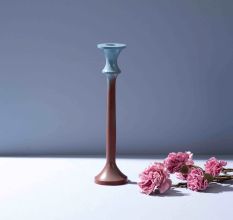Aqua Drift Ombre Candle Stand