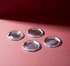 Radiant Hexagon Coaster Set