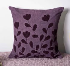 Deep Flora Pillow Cover