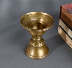 Handcrafted Vintage Brass Flower Pot | Traditional Indian Home Decor