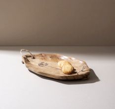 Heartfelt Curved Charm Oval Platter