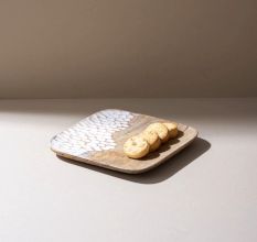 Whimsical Dot Serving Platter