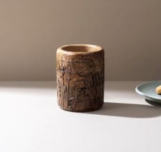 Artisan Dandelion Carved Spoon Stand