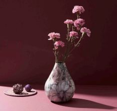 Blushing Garden Vase