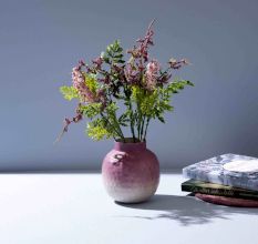 Ombre Bloom Iron Vase