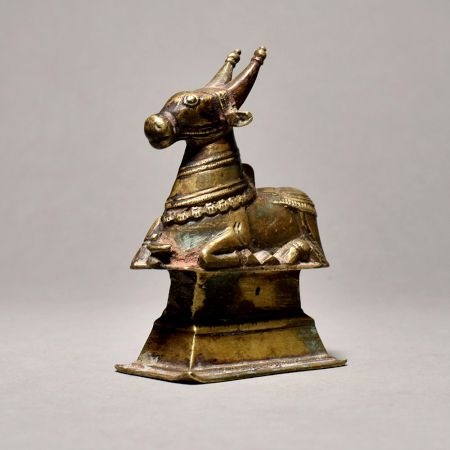 Nandi as Vahan Of Lord Shiv In Sitting Pose