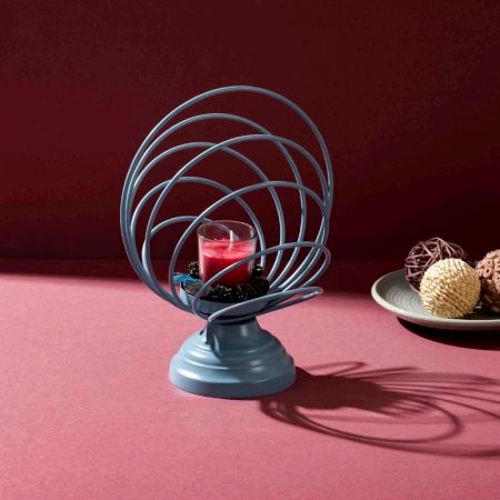 Aqua Orb Candle Cradle