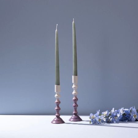 Purple Haze Ombre Candle Stands