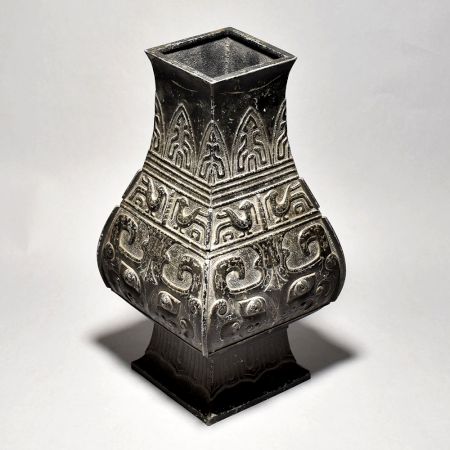 Vintage Pot With Fine Work for Decor