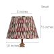 Pink Ikat Empire Lampshade