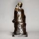 Sitting Figure Of Sai Ram In Brass Material