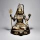 Sitting Lord Shiva On Yoni Stand In Himalayan Art