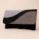 Midnight Rhythm Beaded Clutch with Detachable Chain Strap