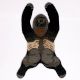 Small Rug Hand Tufted Woolen Groovy Gorilla Rug For Kids Room