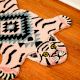 Small Rug Hand Tufted Woolen Mahee Majestic Tiger Rug