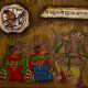 Hunting Phad Painting Raw Colour on Cloth Traditional Indian Folk Art