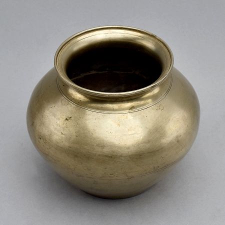 Traditional Brass Holy Water and Decor Pot