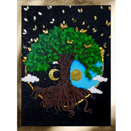Tree of Life - Eternal Balance Canvas Painting