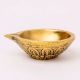 Brass Round Shaped Diwali Oil Lamp Diya