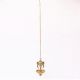 Handmade Golden Brass Hanging Diya Home Temple Pooja Room With Chain