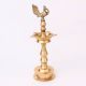 Brass Peacock Oil Lamp for Worship