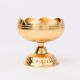 Golden Brass Flower Shape Lamp Diya for Diwali Decoration