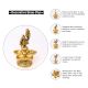 Handmade Finest Brass Peacock Oil Lamp for Decoration