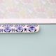 Blue Leaf Floral Ceramic Drawer Handle (Large Size)