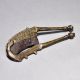 Vintage Betel Nut Cutter Handmade Brass Iron Tool