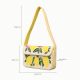 Handmade Beaded Shoulder Bag Lemon Fruit Design Summer Tote Purse for Women
