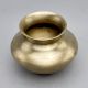 Elegant Vintage Brass Holy Water Pot for Rituals and Decor