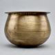 Vintage South Indian Brass Wide Mouth Pot