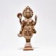Antique Brass Standing Lord Vishnu Figure