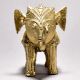 Tribal Art Elephant Figurine with Jali Work