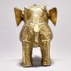 Tribal Art Elephant Figurine with Jali Work
