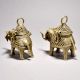 Tribal Art Elephant Pair with Decorative Box