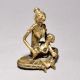 Exquisite Tribal Woman with Child Statue