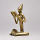 Tribal Woman Reading Figurine