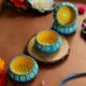 Handcrafted Washable Terracotta Dekchi Diya T-Light Holder