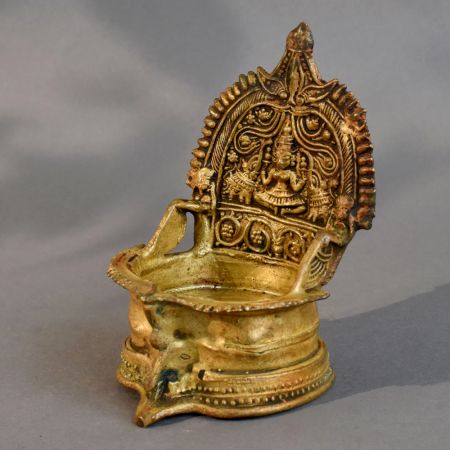 Handmade Vintage Brass South Indian Pooja Diya