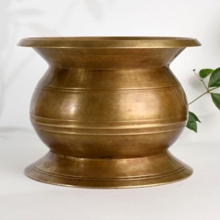Traditional Brass Water Pot in Antique Finish